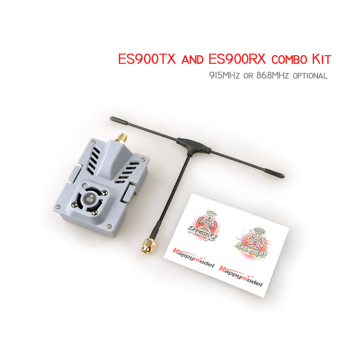 Drone Kit Fpv - Happymodel RC ELRS Mikro ES900RX（Alıcı）ES900TX（Modül）Combo Kit