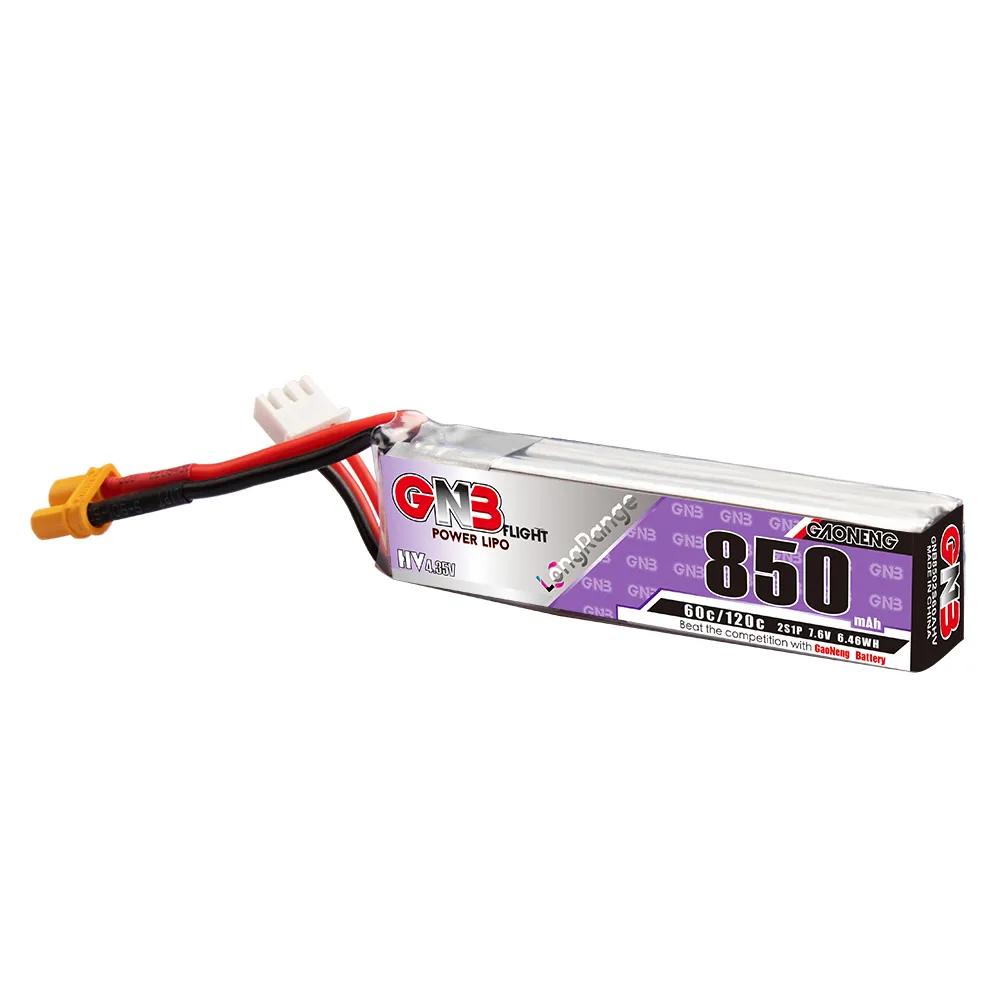 GAONENG GNB LiPo Pil 850mAh 2S - Drone Kit Long Range incelemesi ve fiyatı